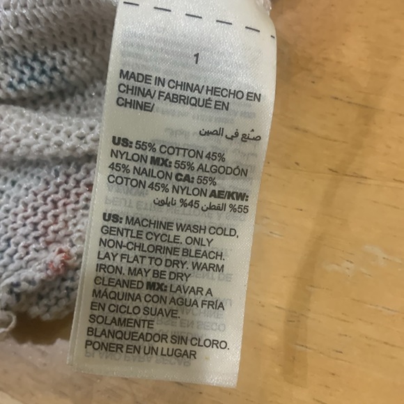 Chico’s size 1 ( large/medium) see measurements colorful light weight sweater. - Picture 12 of 12